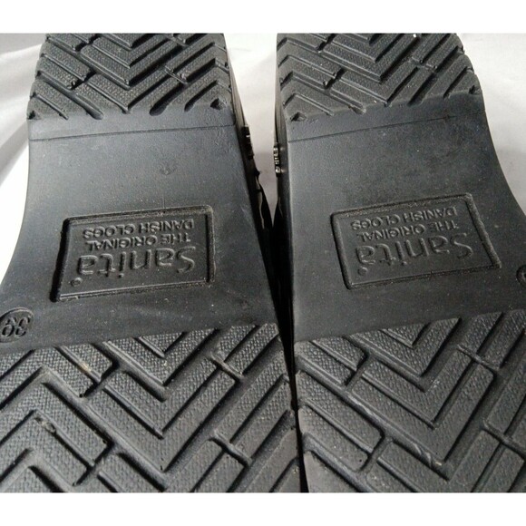 Sanita Koi Shoes Women's Size 8 Clogs Multicolor Patent Leather - Picture 7 of 8